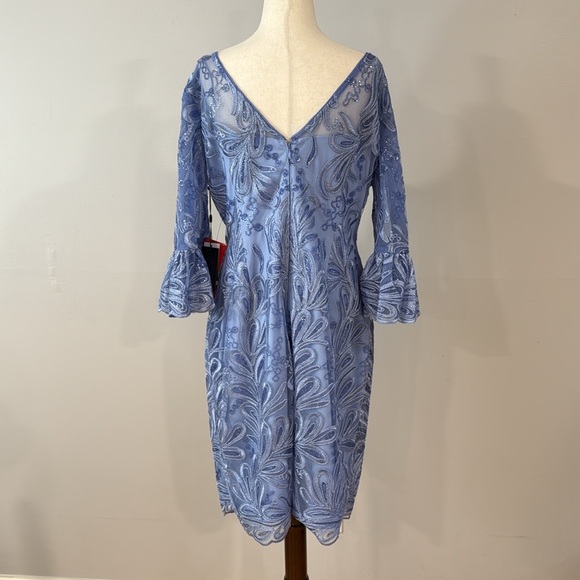 Adrianna Papell Embroidered Dress - Picture 8 of 9